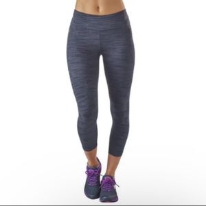 Patagonia Centered Crop Leggings Space Dye Blue Women’s Size Small